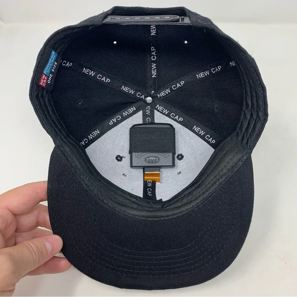NEW New Glory Fitted SnapBack Noise Activated Light Up Hat